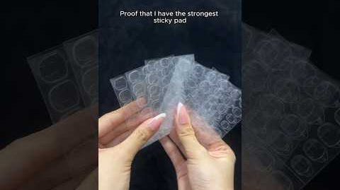 Proof that I have strongest sticky pab#backtoschoolnails #ellieyoungnails#nailhacks #nailstest