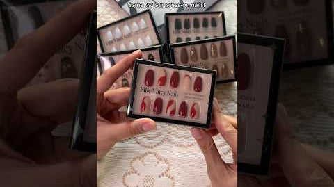 Come and try our nails! 😘#ellievincynails #nails #pressonnails #nailhacks