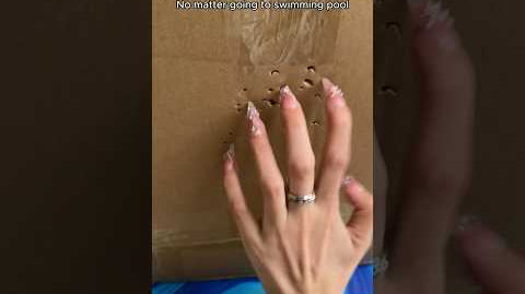 Is your press ons like this? #nails #ellievincynails #pressonnails #nailhacks #fakenails