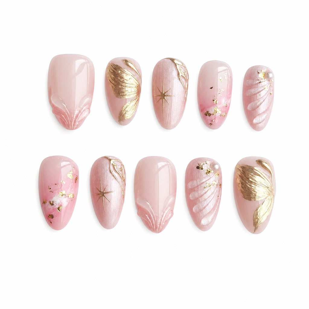 Nude Oval Nails