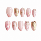 Nude Oval Nails